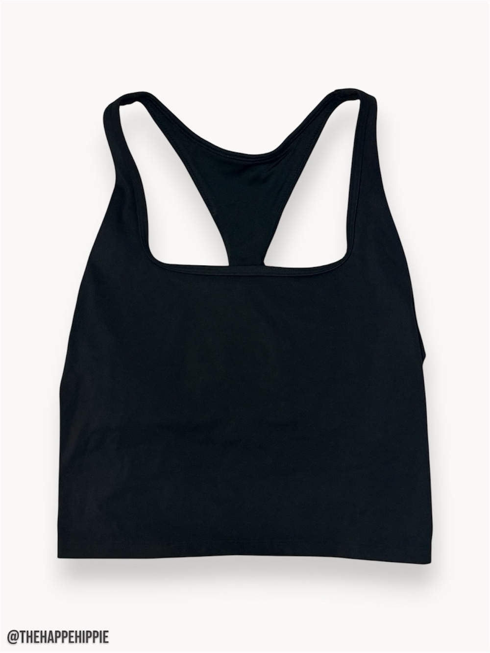 Gilly Hicks Black Racerback Crop Tank Top 🖤